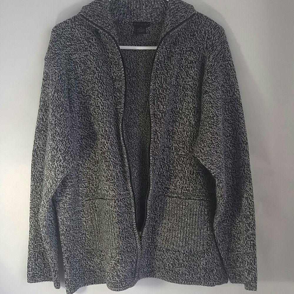 Tally Ho Thick Zip Up Sweater